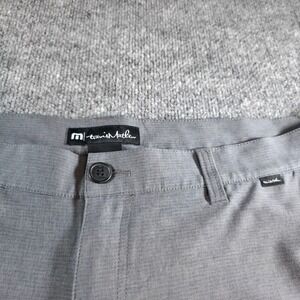 Travis Mathew Golf Shorts Mens‎ Size 40 Gray Polyester Spandex Casual